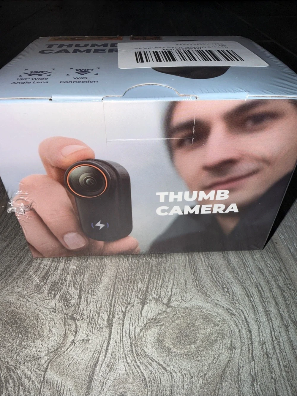 CAMWORLD AC27 4K Mini Body Camera WiFi POV Action Camera